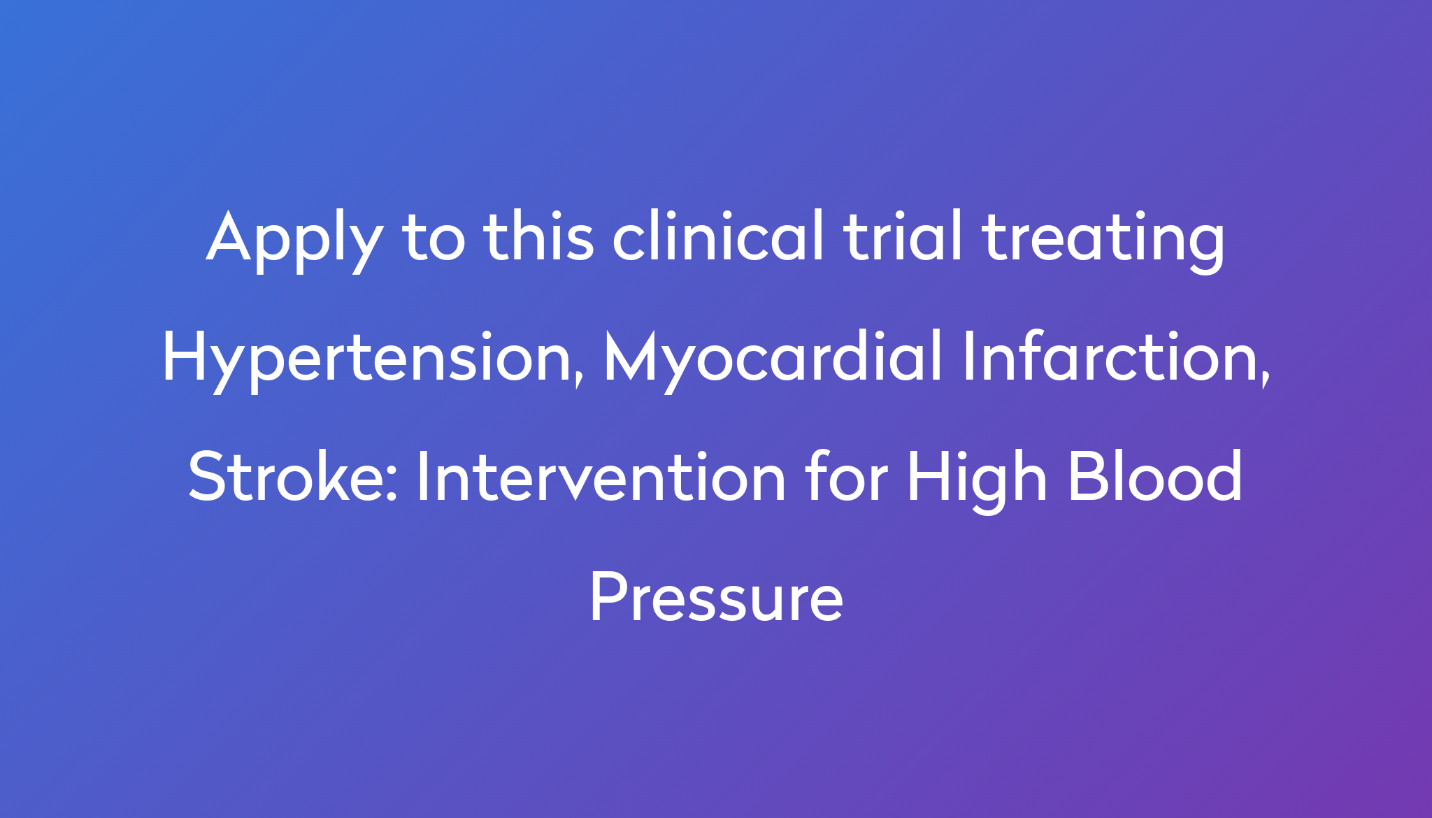 intervention-for-high-blood-pressure-clinical-trial-2023-power